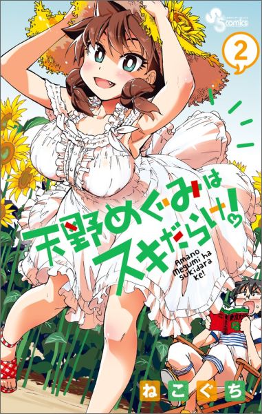 天野めぐみはスキだらけ！ 第2巻の表紙画像