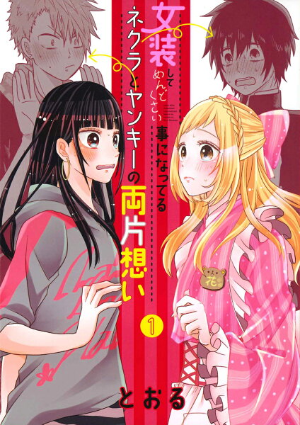 女装してめんどくさい事になってるネクラとヤンキーの両片想い 第1巻の表紙画像
