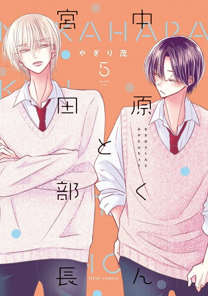 中原くんと宮田部長 第5巻の表紙画像