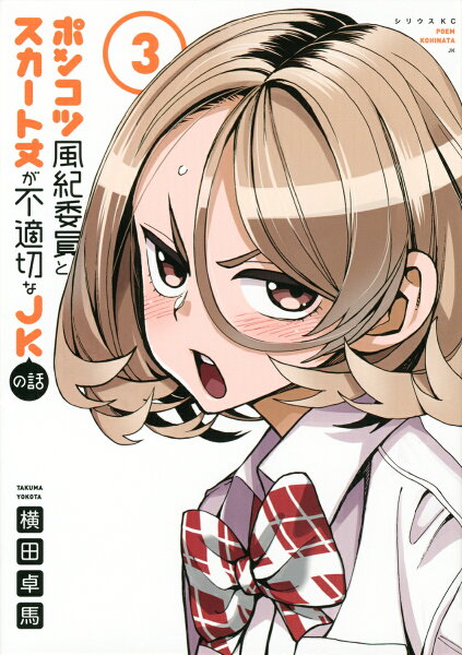 ポンコツ風紀委員とスカート丈が不適切なJKの話 第3巻の表紙画像