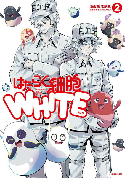 はたらく細胞WHITE 第2巻の表紙画像