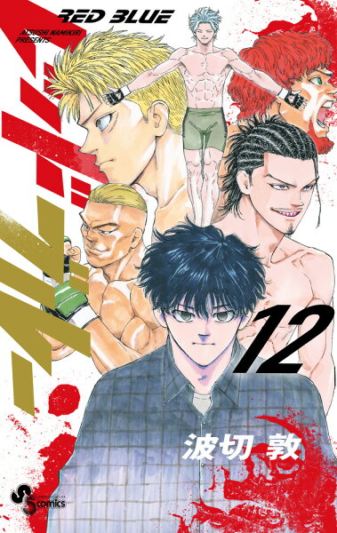 レッドブルー 第12巻の表紙画像