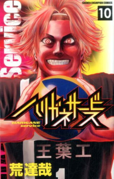 ハリガネサービス 第10巻の表紙画像