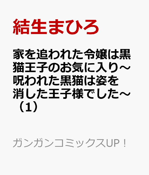 家を追われた令嬢は黒猫王子のお気に入り〜呪われた黒猫は姿を消した王子様でした〜 第1巻の表紙画像