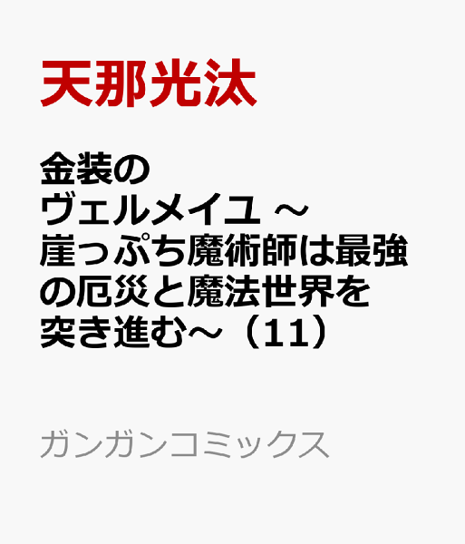 金装のヴェルメイユ 〜崖っぷち魔術師は最強の厄災と魔法世界を突き進む〜 第11巻の表紙画像