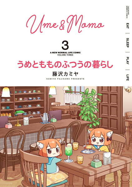 うめともものふつうの暮らし 第3巻の表紙画像