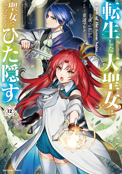 転生した大聖女は、聖女であることをひた隠す　A Tale of The Great Saint 第12巻の表紙画像