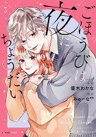 ごほうびは夜にちょうだい 第3巻の表紙画像
