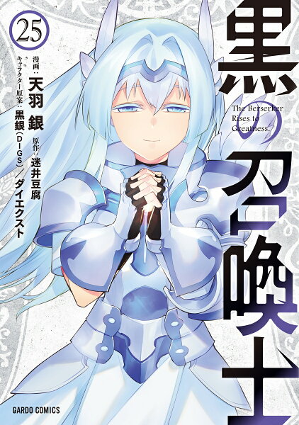 黒の召喚士 第25巻の表紙画像