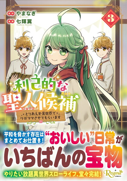 利己的な聖人候補 第3巻の表紙画像