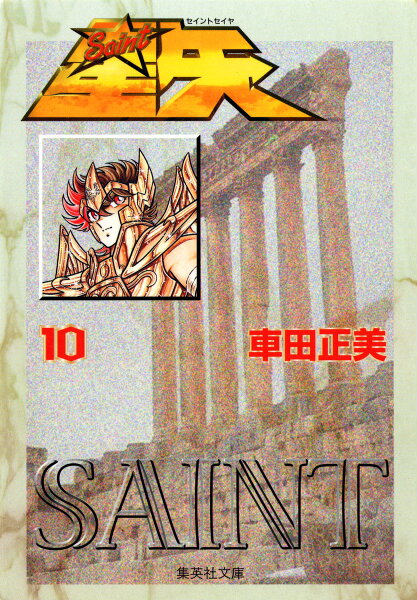 聖闘士星矢 第10巻の表紙画像