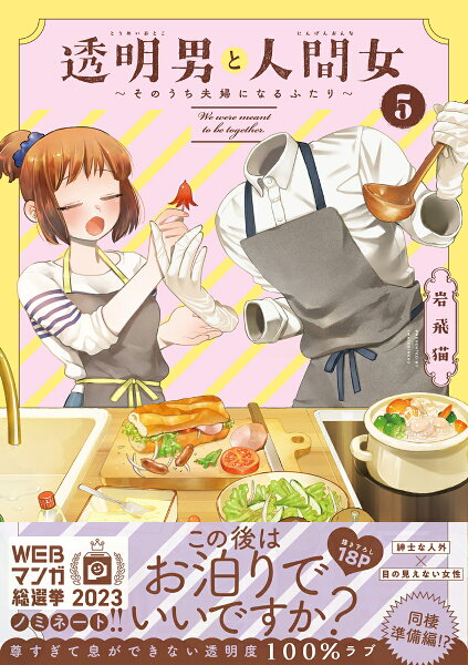 透明男と人間女〜そのうち夫婦になるふたり〜 第5巻の表紙画像