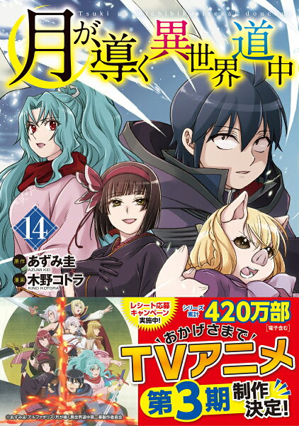 月が導く異世界道中 第14巻の表紙画像