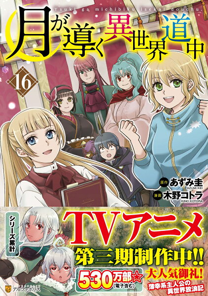 月が導く異世界道中 第16巻の表紙画像
