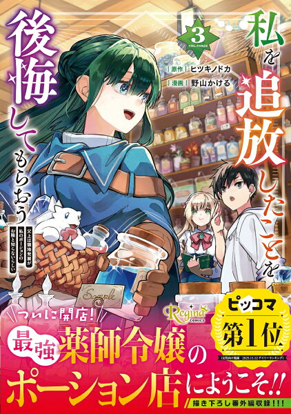 私を追放したことを後悔してもらおう 第3巻の表紙画像